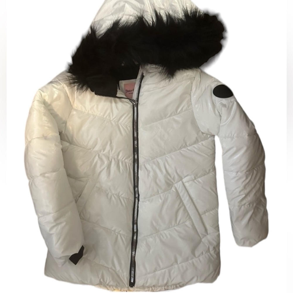 Juicy couture, girls puffer jacket  size 10/12